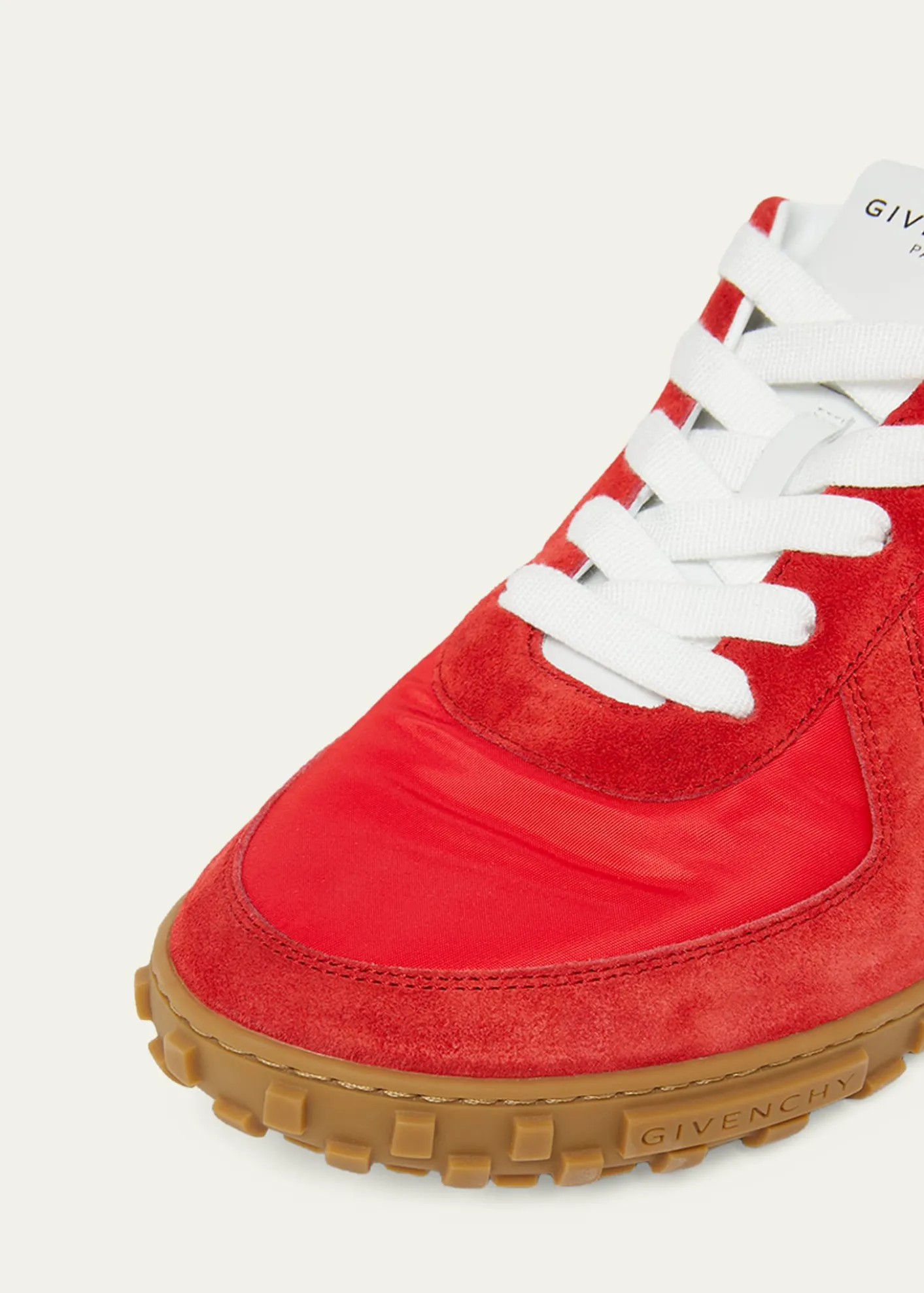GivenchyMen's Glide Nylon/Suede Low-Top Runner Sneakers