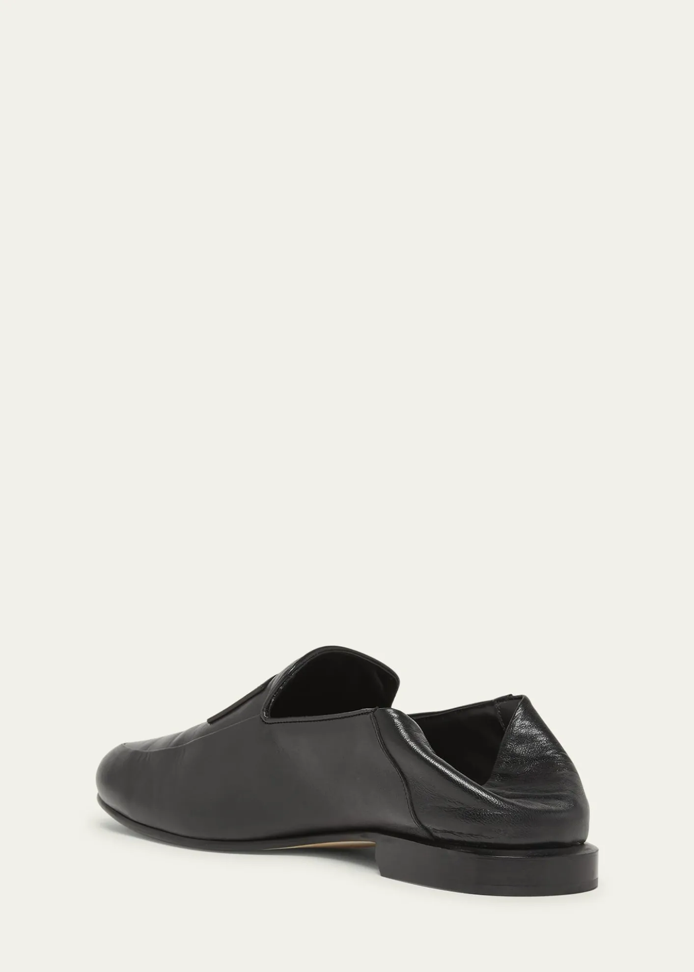 GivenchyMen's Label Leather Foldable Loafers