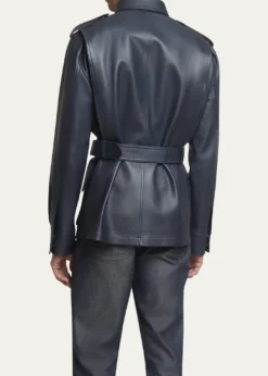 GivenchyMen's Leather Safari Jacket