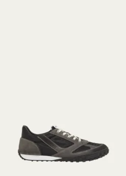 GivenchyMen's New Glide Suede & Nylon Low-Top Sneakers