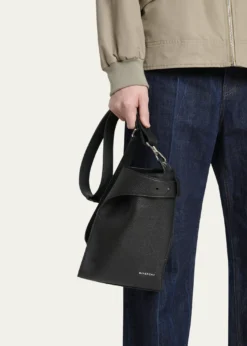 GivenchyMen's Small Belted Leather Crossbody Bag