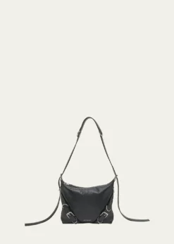 GivenchyMen's Voyou Leather Crossbody Bag