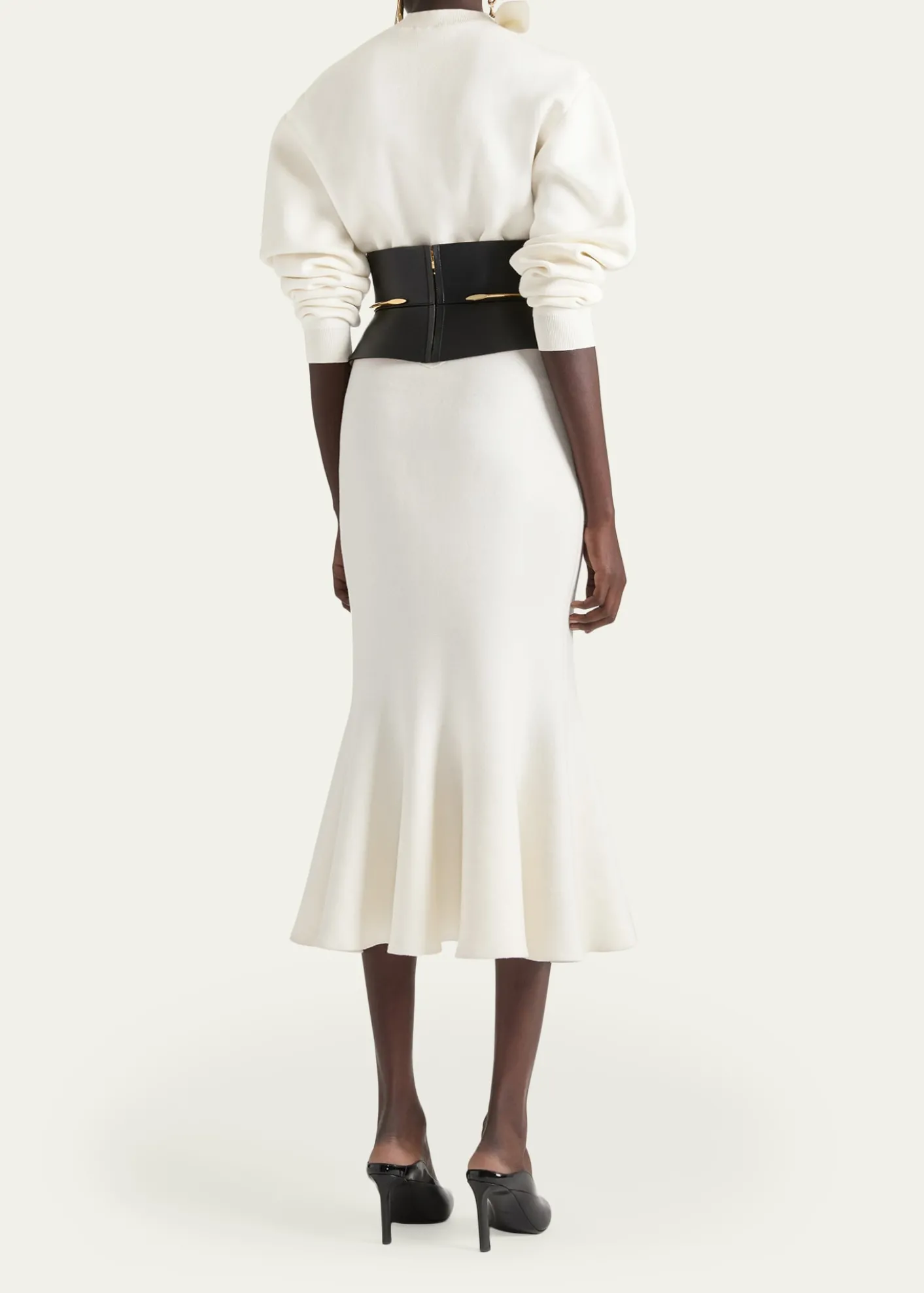 GivenchyPinch Leather Corset Belt