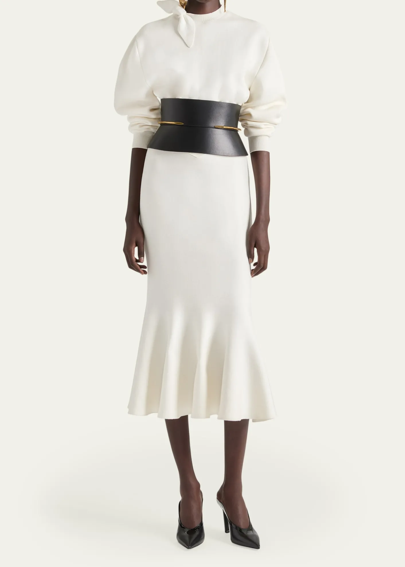 GivenchyPinch Leather Corset Belt