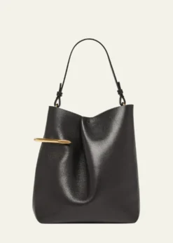 GivenchyPinch Top-Handle Bag in Grain Leather