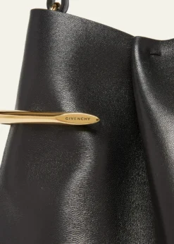 GivenchyPinch Top-Handle Bag in Grain Leather