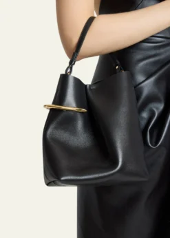 GivenchyPinch Top-Handle Bag in Grain Leather