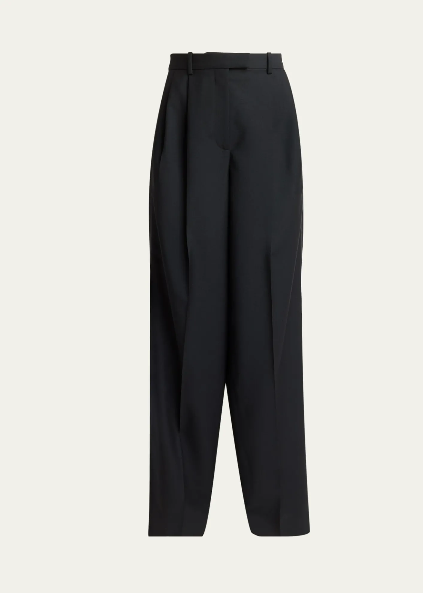 GivenchyPleated Wool-Mohair Tuxedo Pants