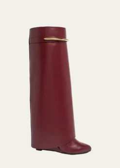 GivenchyShark Pinch Leather Boots