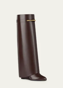 GivenchyShark Pinch Leather Boots