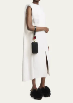 GivenchyShow Crystal-Embellished Minaudiere in Nappa Leather