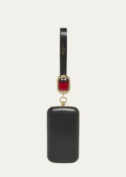 GivenchyShow Crystal-Embellished Minaudiere in Nappa Leather