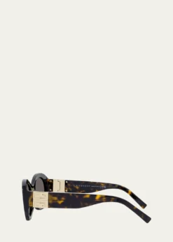 GivenchyTortoise Acetate 4G Sunglasses
