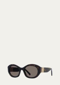GivenchyTortoise Acetate 4G Sunglasses