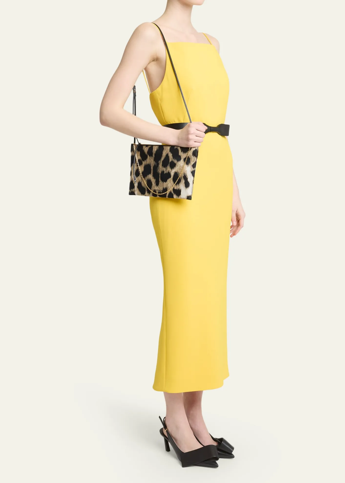 GivenchyVoyou Animal-Print Pochette Shoulder Bag