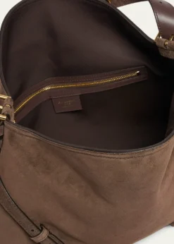 GivenchyVoyou Medium Slouchy Shoulder Bag in Suede