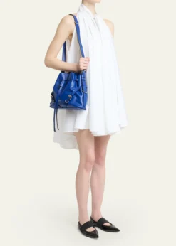 GivenchyVoyou Small Buckle Shoulder Bag in Leather