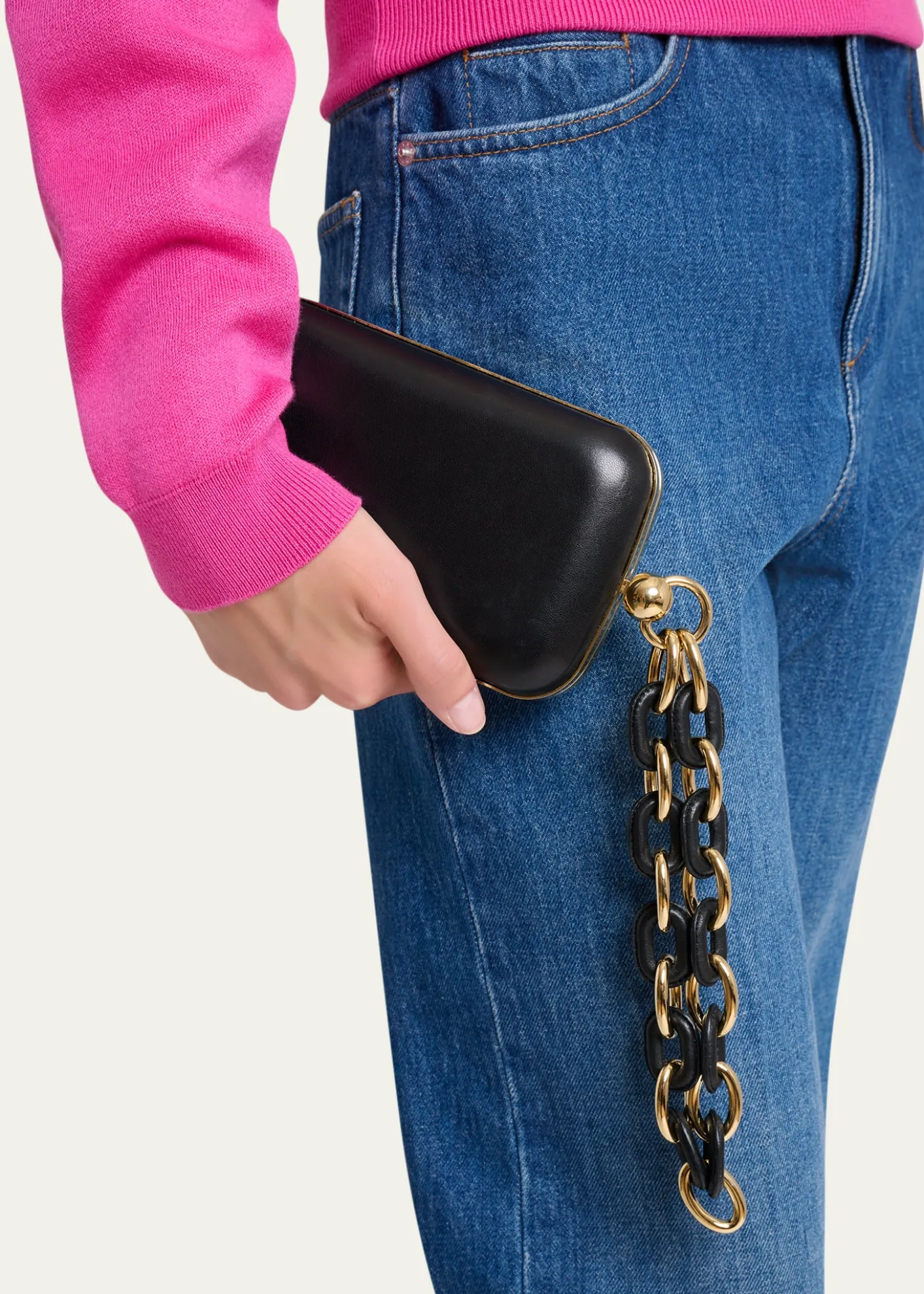 GivenchyWristlet Clutch Bag in Nappa Leather