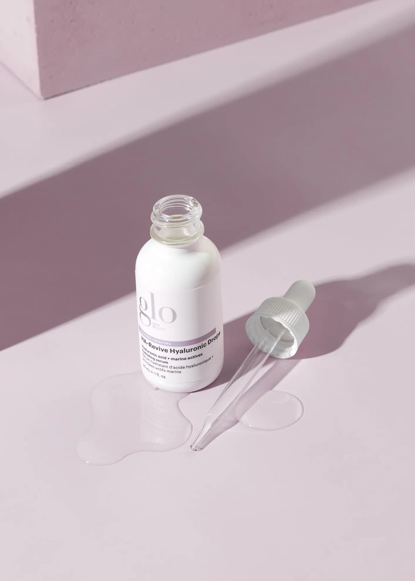 Glo Skin BeautyHA-Revive Hyaluronic Drops, 1 oz.