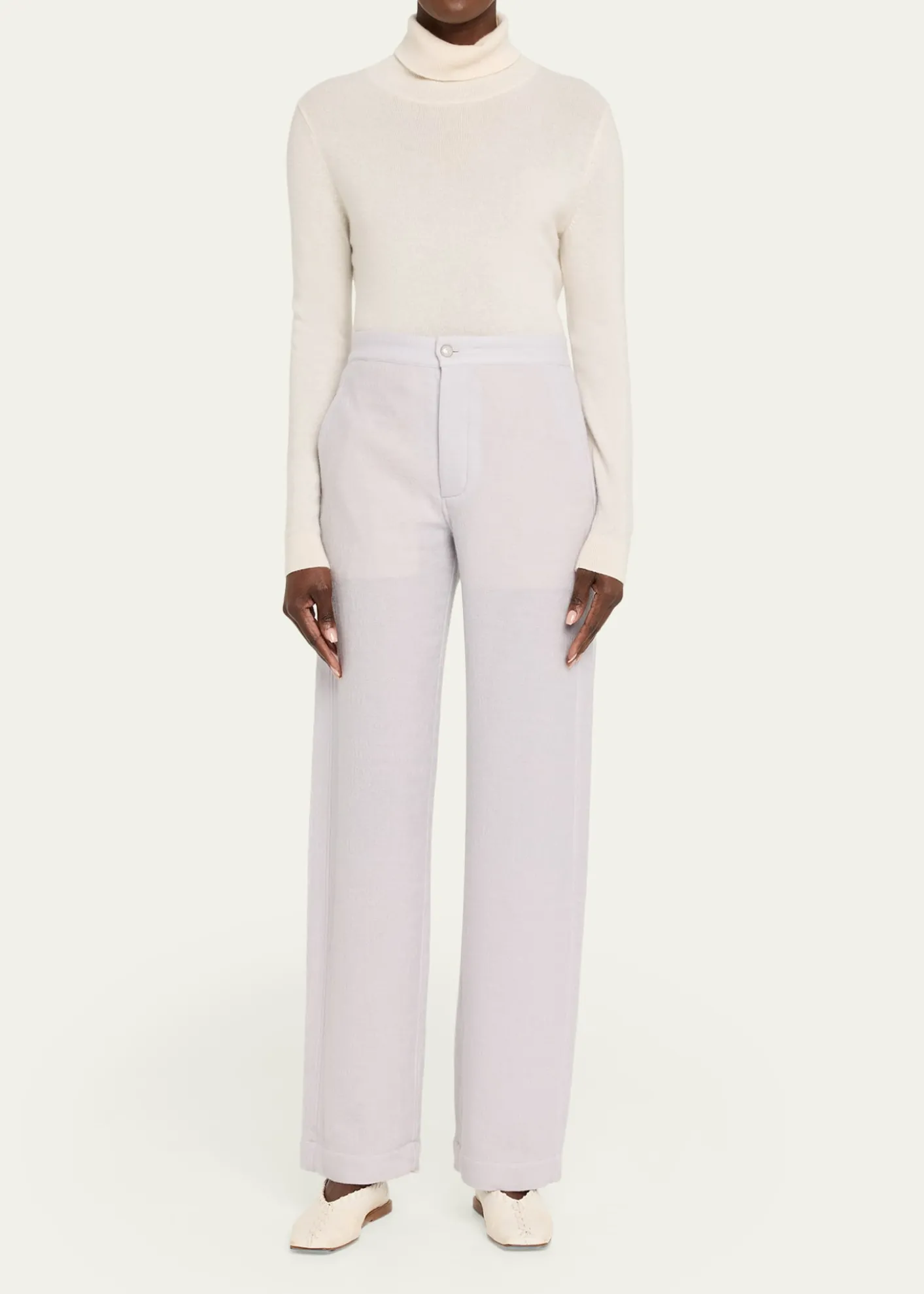 God's True CashmereAffirmations Cashmere Straight-Leg Pants