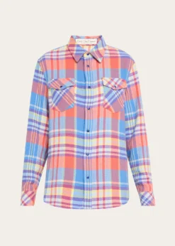 God's True CashmereCreator Tartan Cashmere Button-Down Shirt