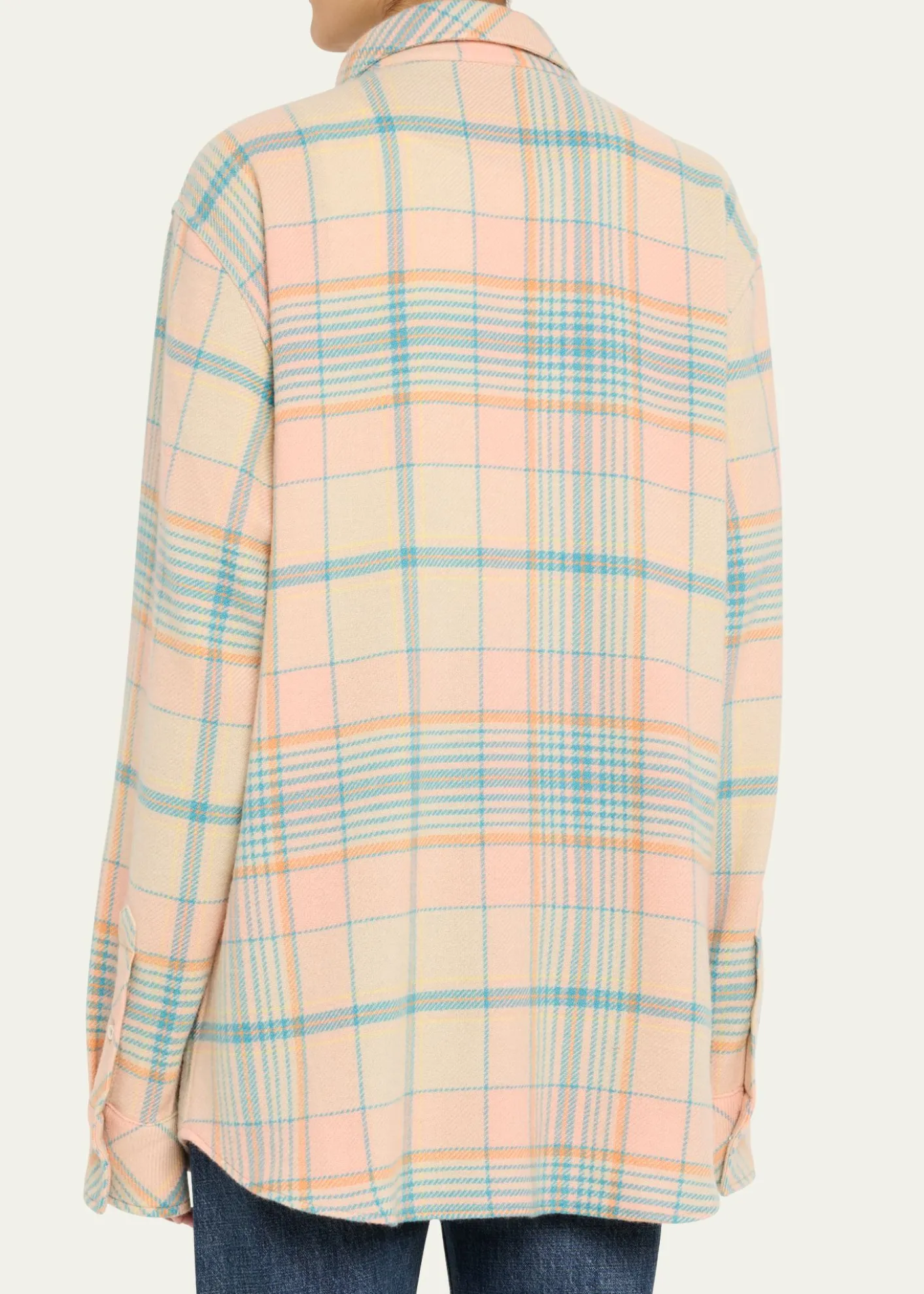 God's True CashmereLover Tartan Cashmere Shirt