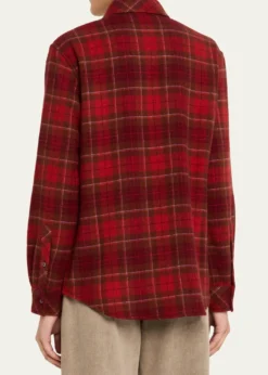 God's True CashmereLove Tartan Cashmere Flannel Shirt
