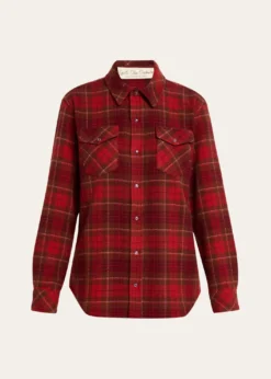 God's True CashmereLove Tartan Cashmere Flannel Shirt