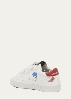 Golden GooseGirl's School Leather Low Top Sneakers, Baby