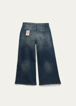 Golden GooseGirl's Wide Leg Medium Wash Jeans, Size 4-10