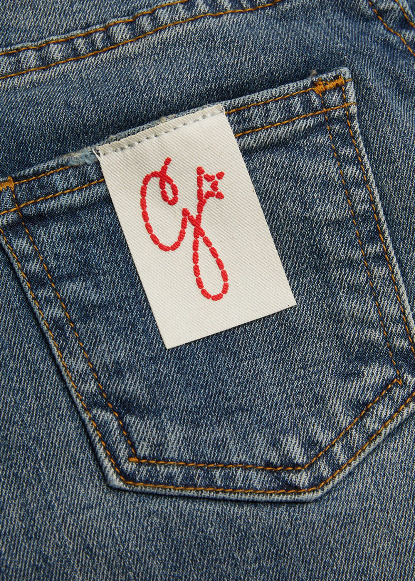 Golden GooseGirl's Wide Leg Medium Wash Jeans, Size 4-10