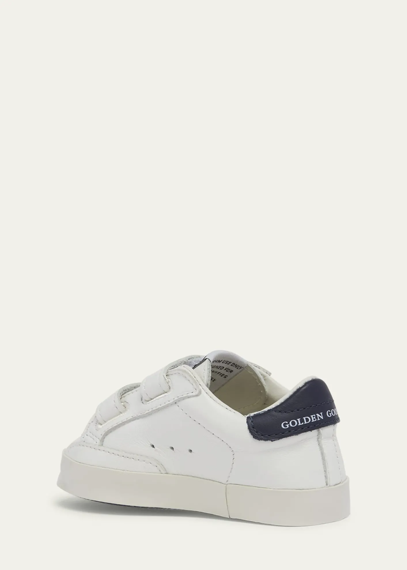 Golden GooseKid's Old School Nappa Leather and Suede Sneakers, Baby
