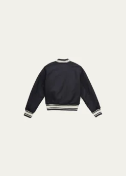 Golden GooseGirl's Golden Dreamers Embroidered Bomber Jacket, Size 4-10
