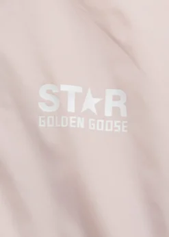 Golden GooseGirl's Star Logo-Print Windbreaker, Size 4-10