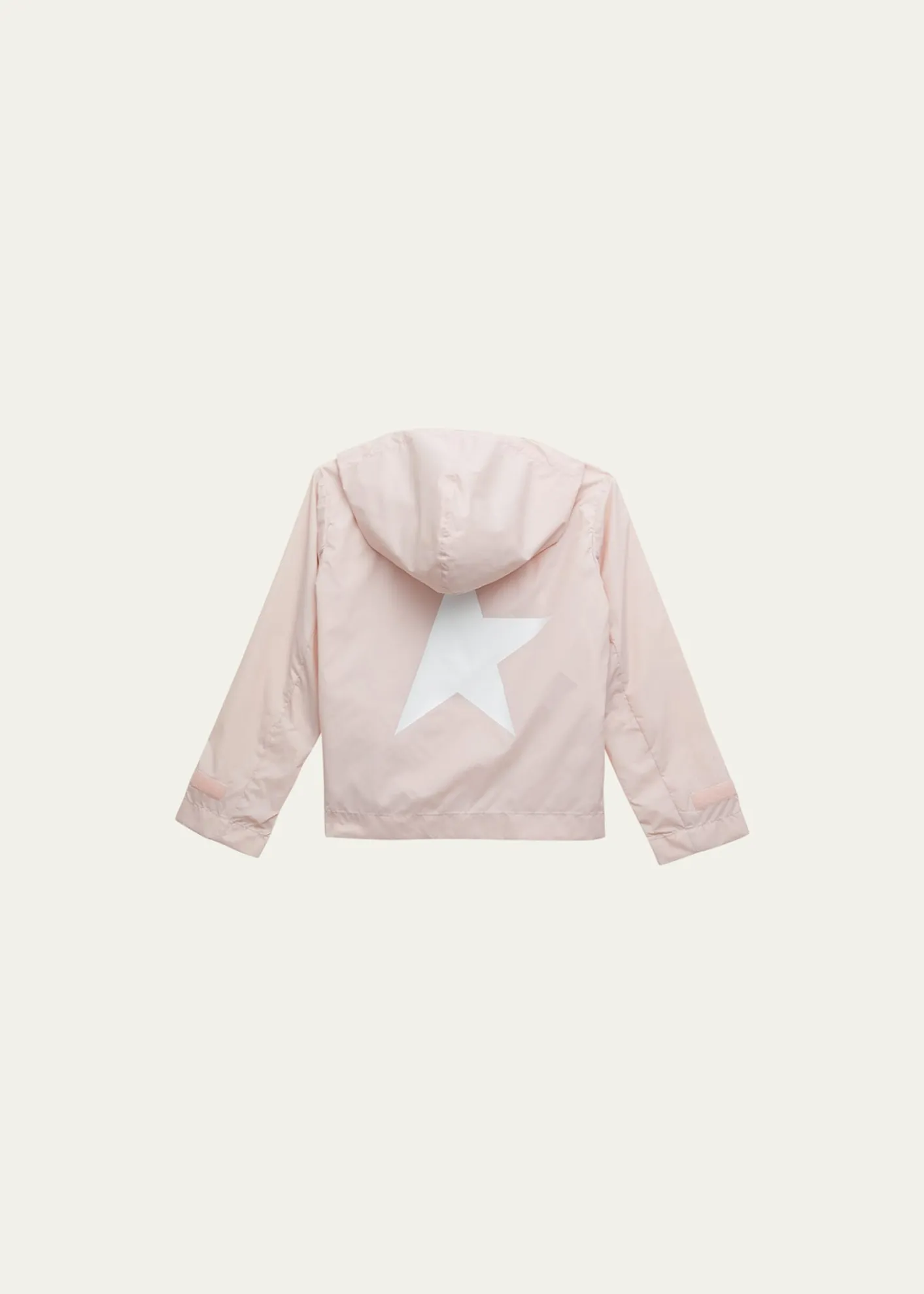 Golden GooseGirl's Star Logo-Print Windbreaker, Size 4-10