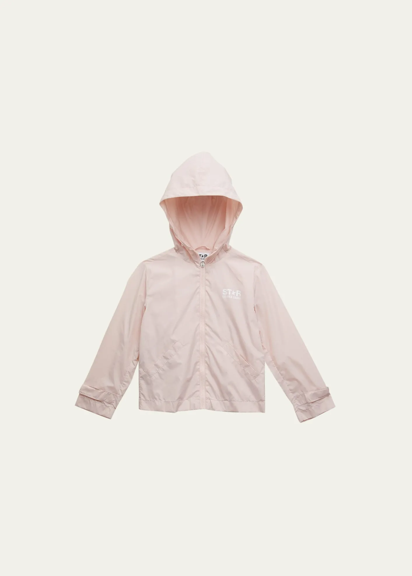 Golden GooseGirl's Star Logo-Print Windbreaker, Size 4-10