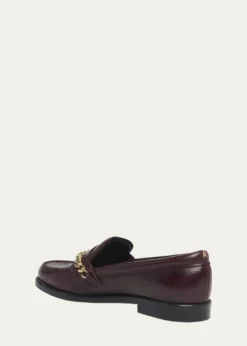 Golden GooseJerry Chain Leather Penny Loafers