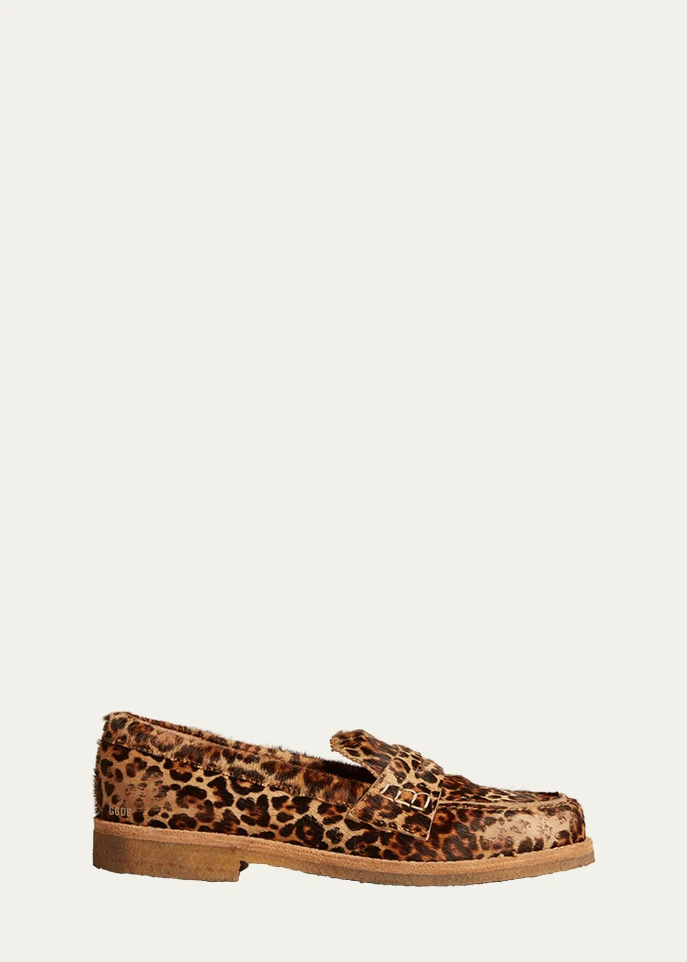 Golden GooseJerry Leopard Penny Loafers