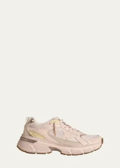 Golden GooseLightstar Net Mixed Leather Runner Sneakers