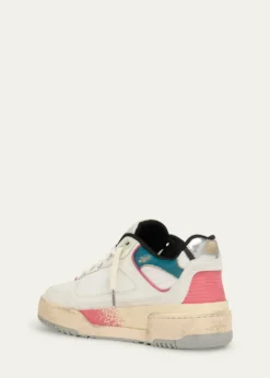 Golden GooseMen’s Forty2 Leather and Suede Low-Top Sneakers