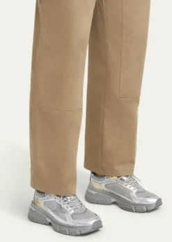Golden GooseMen's Lightstar Mesh and Leather Runner Sneakers