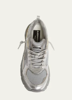 Golden GooseMen's Lightstar Mesh and Leather Runner Sneakers
