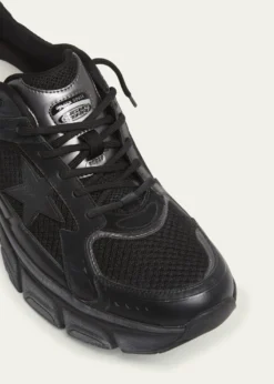 Golden GooseMen's Lightstar Mesh and Leather Sneakers