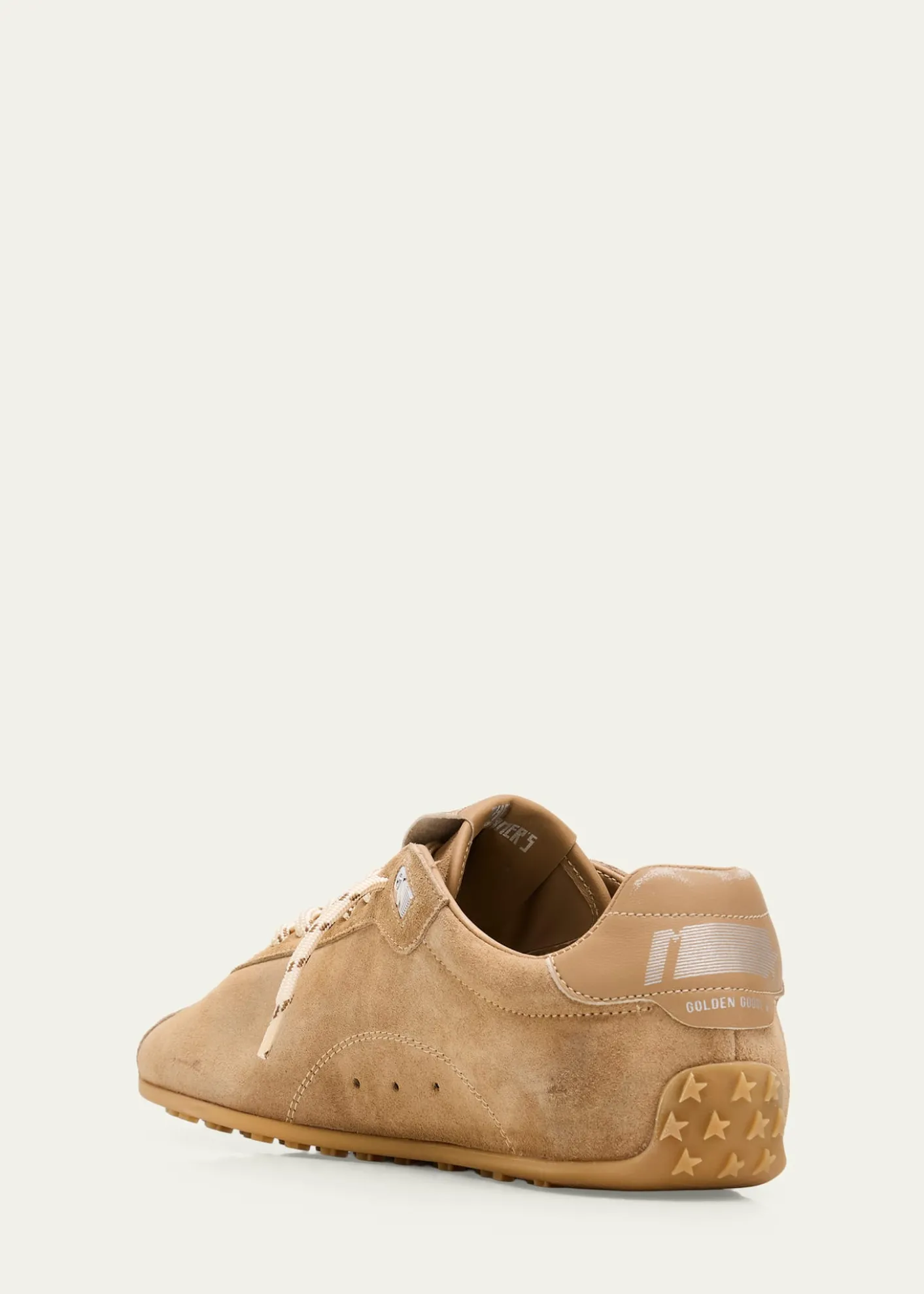 Golden GooseMen’s Marathon Suede Low-Top Sneakers