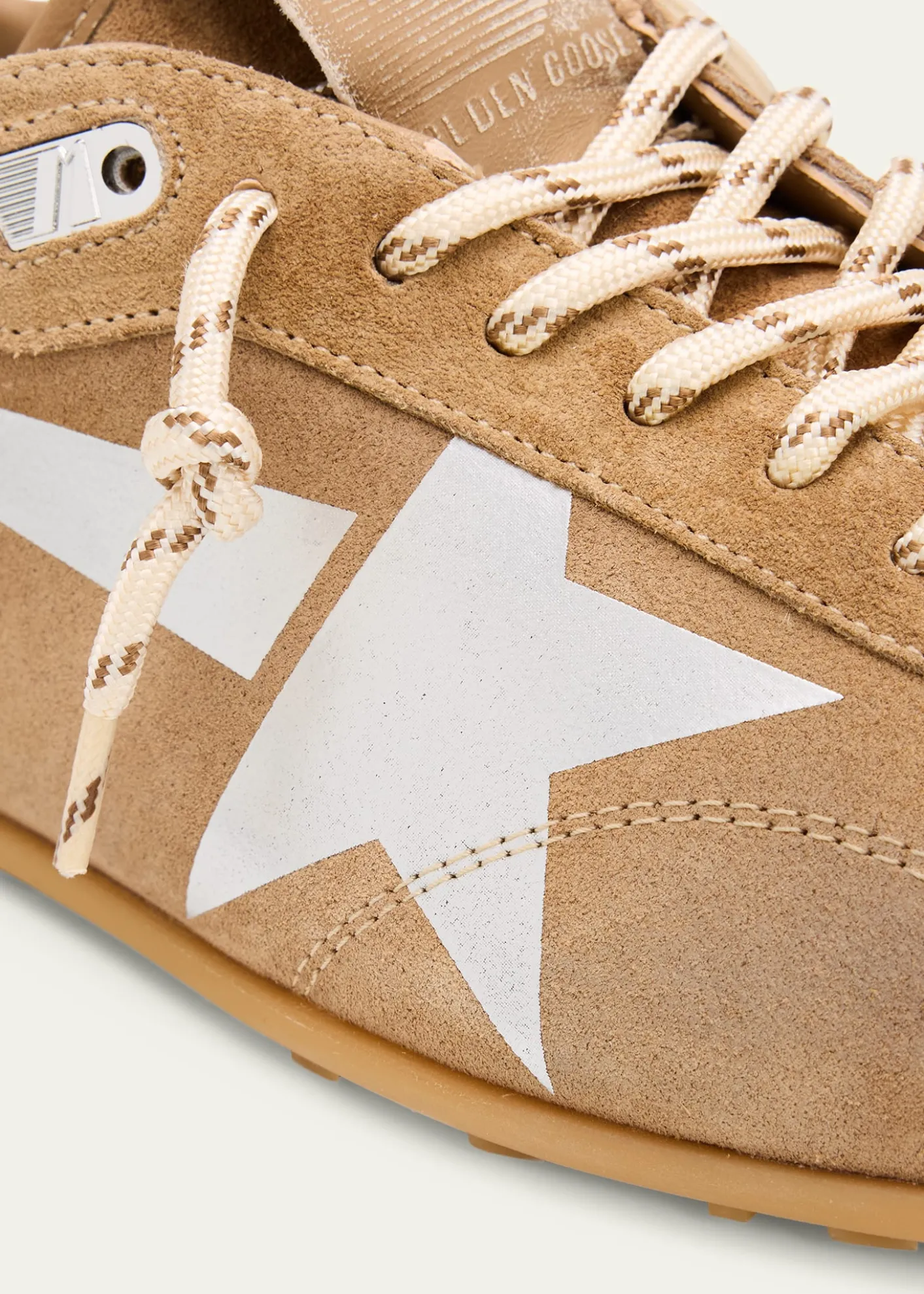 Golden GooseMen’s Marathon Suede Low-Top Sneakers