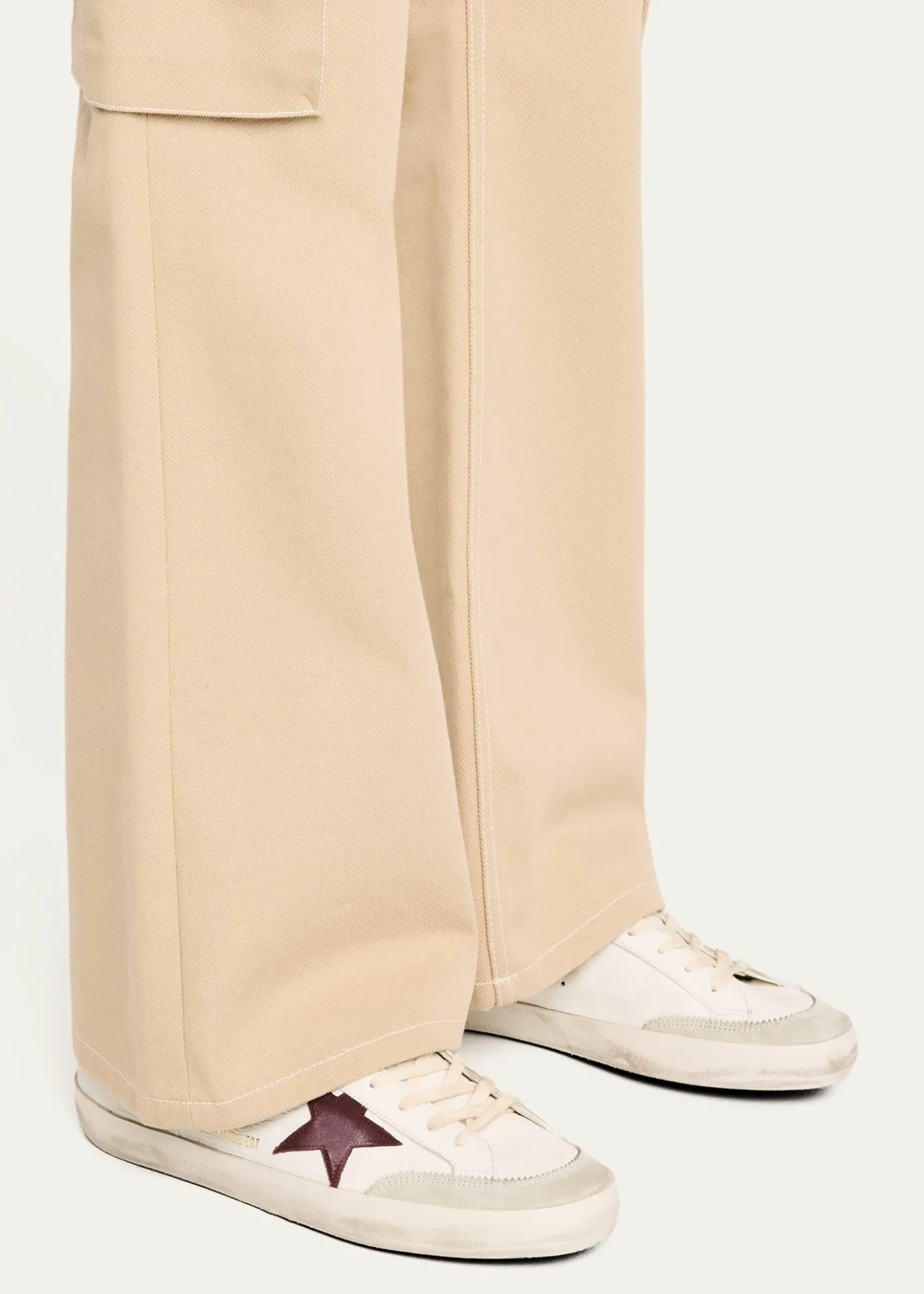 Golden GooseMen's Superstar Napa and Nubuck Low-Top Sneakers
