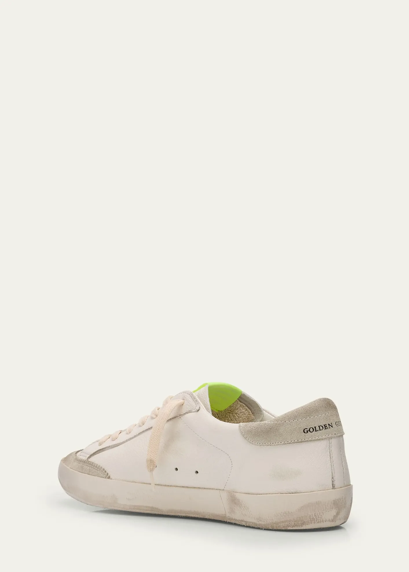 Golden GooseMen's Superstar Napa and Nubuck Low-Top Sneakers