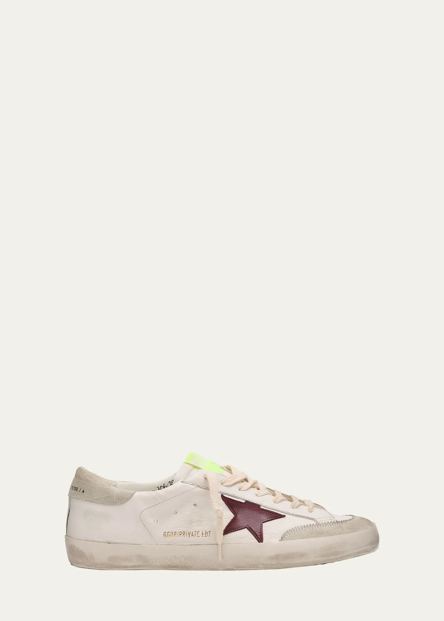 Golden GooseMen's Superstar Napa and Nubuck Low-Top Sneakers