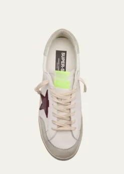 Golden GooseMen's Superstar Napa and Nubuck Low-Top Sneakers