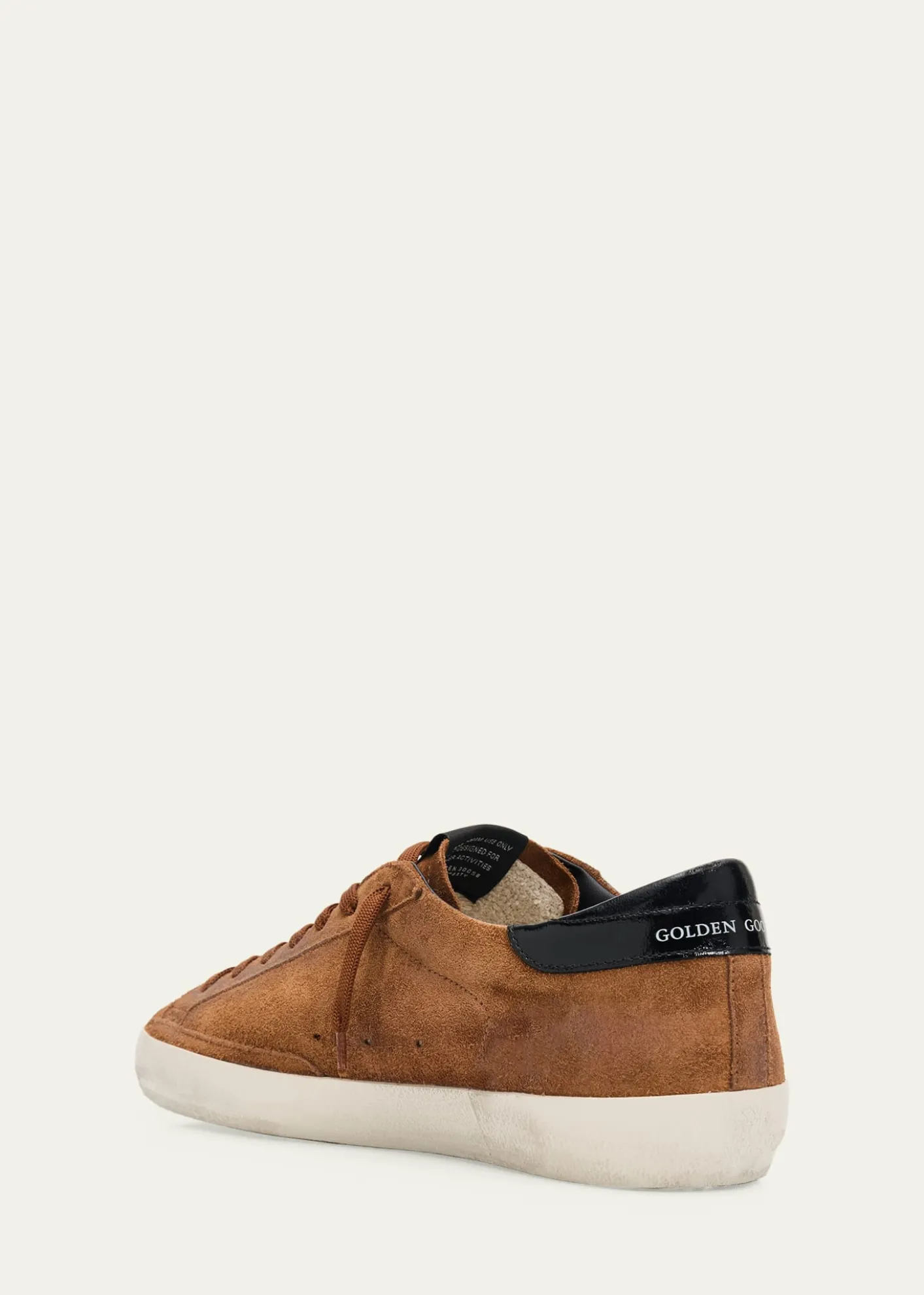 Golden GooseMen's Super-Star Suede Low-Top Sneakers